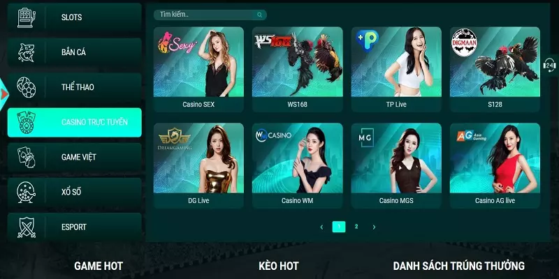 Kho game hấp dẫn góp mặt tại hệ thống 8DAY